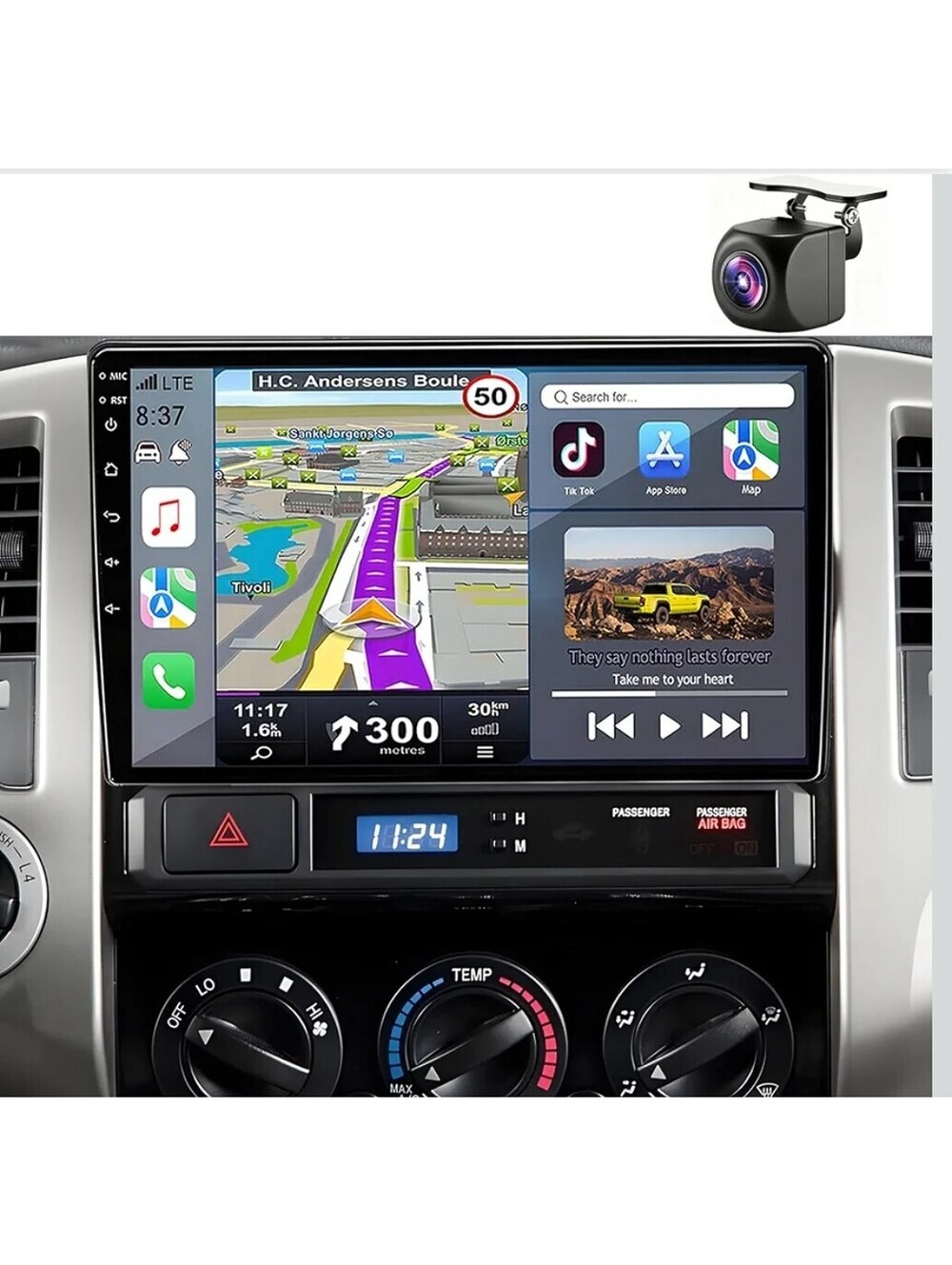 2005-2015 Toyota Tacoma 9" Android 15 CarPlay Stereo 4GB+64GB